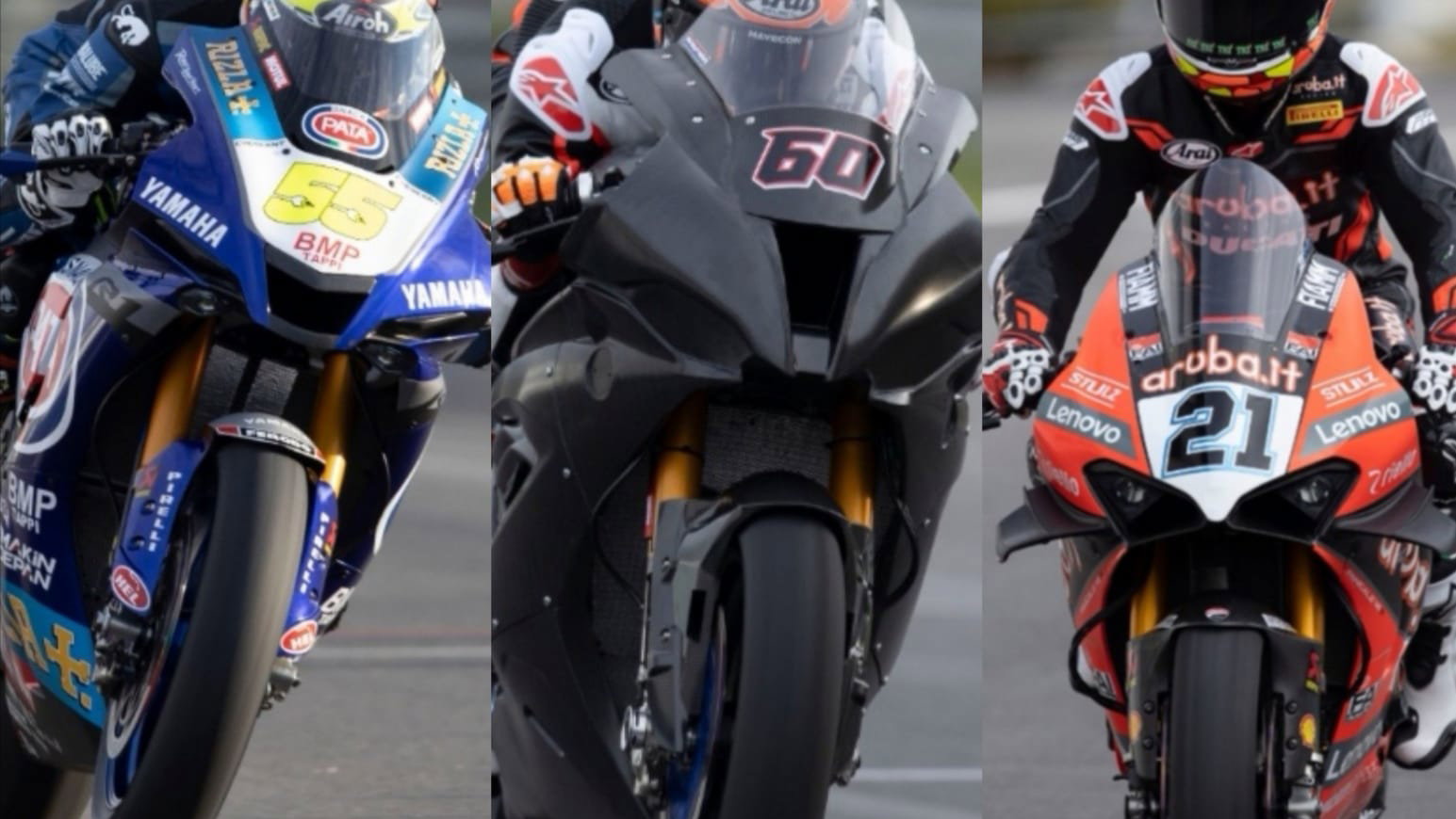 Andrea Locatelli, Michael van der Mark, Michael Ruben Rinaldi